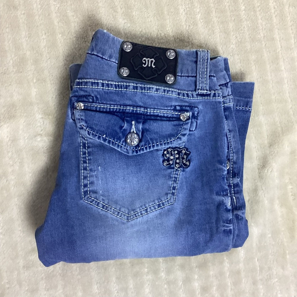 MISS ME WIDE LEG WOMEN’S JEANS - Picture 15 of 15